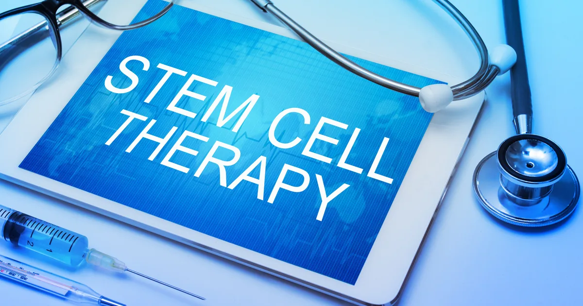 Client asking questions during a stem cell therapy consultation at iCRYO Daniel Island